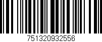 Código de barras (EAN, GTIN, SKU, ISBN): '751320932556'