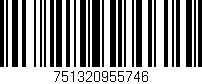 Código de barras (EAN, GTIN, SKU, ISBN): '751320955746'