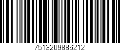Código de barras (EAN, GTIN, SKU, ISBN): '7513209886212'