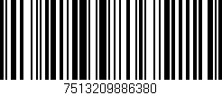 Código de barras (EAN, GTIN, SKU, ISBN): '7513209886380'