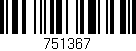 Código de barras (EAN, GTIN, SKU, ISBN): '751367'