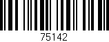 Código de barras (EAN, GTIN, SKU, ISBN): '75142'