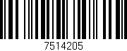 Código de barras (EAN, GTIN, SKU, ISBN): '7514205'