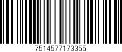 Código de barras (EAN, GTIN, SKU, ISBN): '7514577173355'