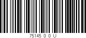 Código de barras (EAN, GTIN, SKU, ISBN): '75145_0_0_U'