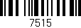 Código de barras (EAN, GTIN, SKU, ISBN): '7515'