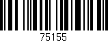 Código de barras (EAN, GTIN, SKU, ISBN): '75155'