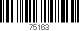 Código de barras (EAN, GTIN, SKU, ISBN): '75163'
