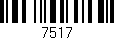 Código de barras (EAN, GTIN, SKU, ISBN): '7517'