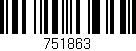 Código de barras (EAN, GTIN, SKU, ISBN): '751863'