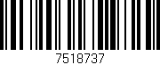 Código de barras (EAN, GTIN, SKU, ISBN): '7518737'