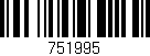 Código de barras (EAN, GTIN, SKU, ISBN): '751995'