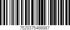 Código de barras (EAN, GTIN, SKU, ISBN): '7520375488997'