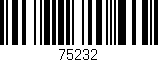 Código de barras (EAN, GTIN, SKU, ISBN): '75232'