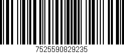 Código de barras (EAN, GTIN, SKU, ISBN): '7525590829235'