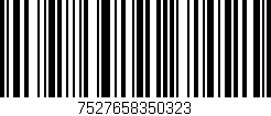 Código de barras (EAN, GTIN, SKU, ISBN): '7527658350323'