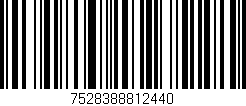 Código de barras (EAN, GTIN, SKU, ISBN): '7528388812440'