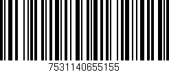 Código de barras (EAN, GTIN, SKU, ISBN): '7531140655155'