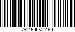 Código de barras (EAN, GTIN, SKU, ISBN): '7531598529169'