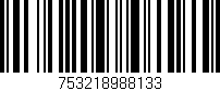 Código de barras (EAN, GTIN, SKU, ISBN): '753218988133'
