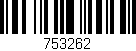 Código de barras (EAN, GTIN, SKU, ISBN): '753262'
