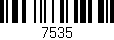 Código de barras (EAN, GTIN, SKU, ISBN): '7535'