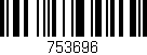 Código de barras (EAN, GTIN, SKU, ISBN): '753696'