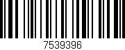 Código de barras (EAN, GTIN, SKU, ISBN): '7539396'