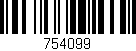Código de barras (EAN, GTIN, SKU, ISBN): '754099'
