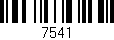 Código de barras (EAN, GTIN, SKU, ISBN): '7541'