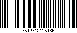 Código de barras (EAN, GTIN, SKU, ISBN): '7542713125166'