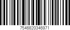Código de barras (EAN, GTIN, SKU, ISBN): '7546820346971'