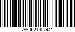 Código de barras (EAN, GTIN, SKU, ISBN): '7553021307441'