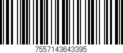 Código de barras (EAN, GTIN, SKU, ISBN): '7557143643395'
