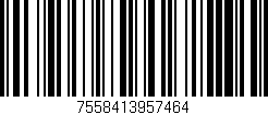 Código de barras (EAN, GTIN, SKU, ISBN): '7558413957464'
