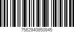 Código de barras (EAN, GTIN, SKU, ISBN): '7562940850945'