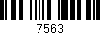 Código de barras (EAN, GTIN, SKU, ISBN): '7563'