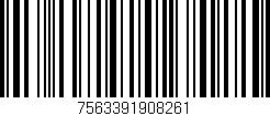 Código de barras (EAN, GTIN, SKU, ISBN): '7563391908261'