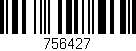 Código de barras (EAN, GTIN, SKU, ISBN): '756427'