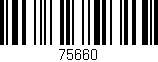 Código de barras (EAN, GTIN, SKU, ISBN): '75660'