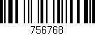 Código de barras (EAN, GTIN, SKU, ISBN): '756768'