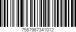 Código de barras (EAN, GTIN, SKU, ISBN): '7567987341012'