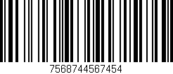 Código de barras (EAN, GTIN, SKU, ISBN): '7568744567454'