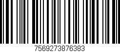 Código de barras (EAN, GTIN, SKU, ISBN): '7569273876383'