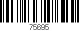 Código de barras (EAN, GTIN, SKU, ISBN): '75695'