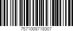 Código de barras (EAN, GTIN, SKU, ISBN): '7571009719307'