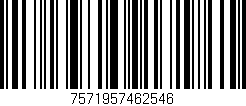 Código de barras (EAN, GTIN, SKU, ISBN): '7571957462546'