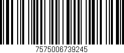 Código de barras (EAN, GTIN, SKU, ISBN): '7575006739245'