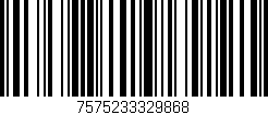 Código de barras (EAN, GTIN, SKU, ISBN): '7575233329868'