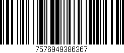 Código de barras (EAN, GTIN, SKU, ISBN): '7576949386367'